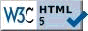 Valid HTML5!