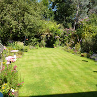 Margaret Bacon - back garden in Eastcote